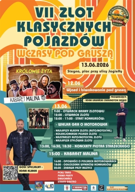 Slot samochodów. 2026. Naklejki (Plakat)